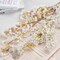 Set of 3 Silk Cherry Blossom Branches – Artificial Cherry Blossom Stems for Vase Arrangements, Faux Flowers for Wedding, Home, and Party Decor